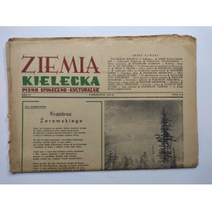 Ziemia Kielecka. Pismo Społeczno-Kulturalne Kielce, październik 1956