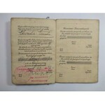 Passport of the Republic of Poland in the name of Goldberg Leon, Stanislawow