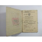 Passport of the Republic of Poland in the name of Israel Hersz Kornbajser, resident of Haifa.