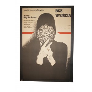 KLIMOWSKI Andrzej - Bez wyjścia [1975], reż. Stig Bjorkman, rozmiar ok. 56 x 83cm