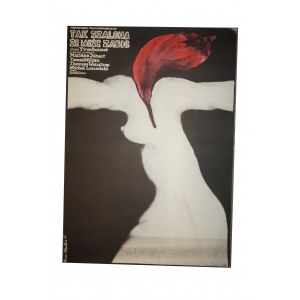 MULAS Rene - TAK SZALONA ŻE MOŻE ZABIĆ [1975] reż. Yves Boisset, rozmiar ok. 58 x 82cm