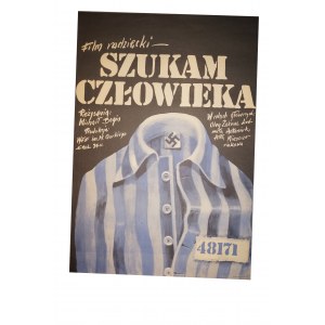 EROL Jakub - Szukam człowieka [1973] reż. M. Bogin, rozmiar ok. 58 x 84