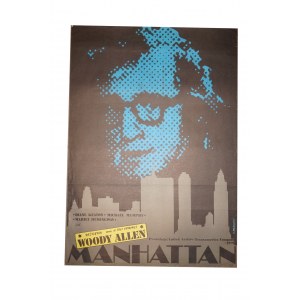 PĄGOWSKI Andrzej - Manhattan [1979] reż. Woody Allen, rozmiar ok. 67 x 95cm