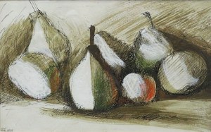 Krzysztof Cander, Martwa natura z owocami II, 1965 r.