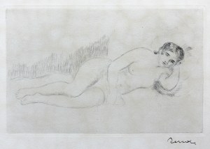 Auguste Renoir (1841 Limoges-1919 Cagnes-sur-Mer), Akt kobiety
