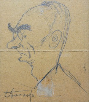 Zbigniew Pronaszko (1885 Debreczyn - 1958 Kraków), Portret mężczyzny