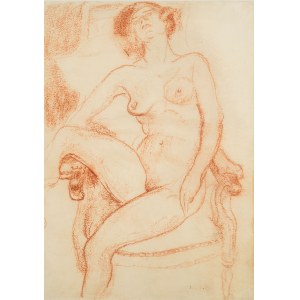 Mela Muter (1876 Warszawa - 1967 Paryż), Akt / Akt na fotelu