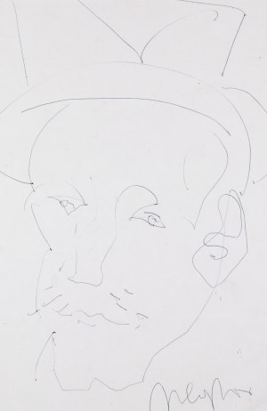 Marian Czapla (1946 Gacki-2016), Portret mężczyzny