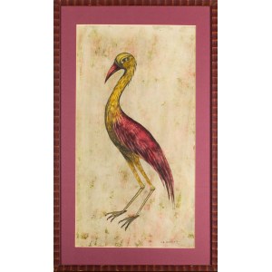 Iza STARĘGA (ur. 1964), Kolorowy ptak, 2004