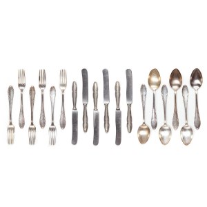 Cutlery set for 6 persons and additional items, Eastern model