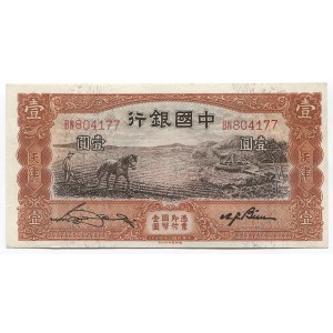 China 1 Yuan 1935