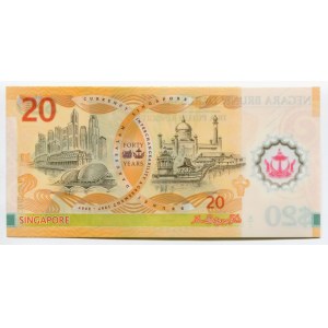 Brunei 20 Ringgit 2007 Commemorative