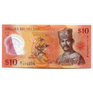 Brunei 10 Dollars 2011