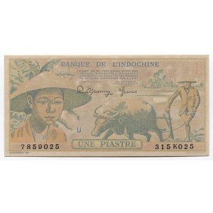 French Indochina 1 Piastre 1949 R