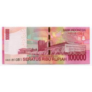 Indonesia 100000 Rupiah 2013