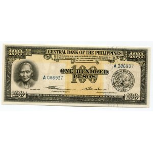 Philippines 100 Pesos 1949 (ND)