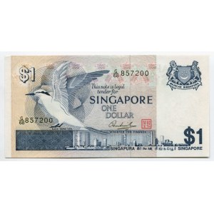 Singapore 1 Dollar 1976