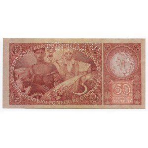 Czechoslovakia 50 Korun 1929 Specimen