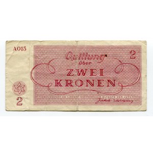 Czechoslovakia Terezin 2 Kronen 1943