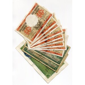 Albania Lot of 20 Banknotes 1926 - 1945