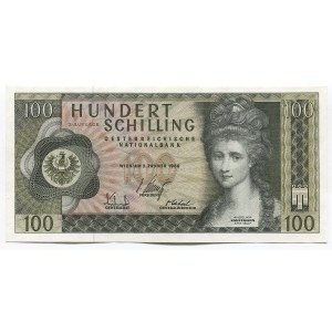 Austria 100 Shilling 1969 (1981)