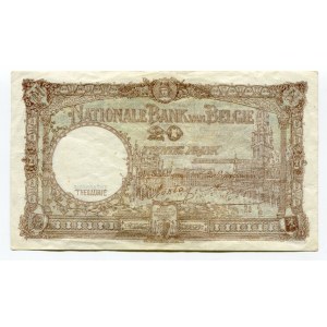 Belgium 20 Francs 1943