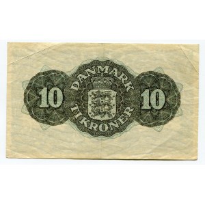 Denmark 10 Kroner 1948