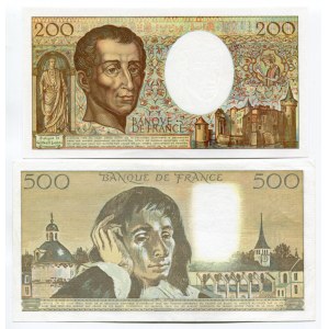 France 200 - 500 Francs 1992