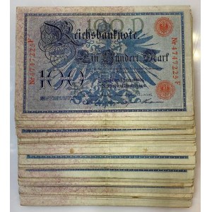 Germany - Empire 100 x 100 Mark 1908