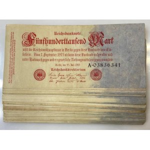 Germany - Weimar Republic 80 x 500000 Mark 1923
