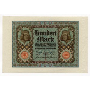 Germany - Weimar Republic 100 Mark 1920