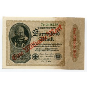 Germany - Weimar Republic 1 Milliarden Mark on 1000 Mark 1922 (ND)