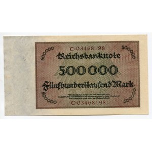 Germany - Weimar Republic 500000 Mark 1923
