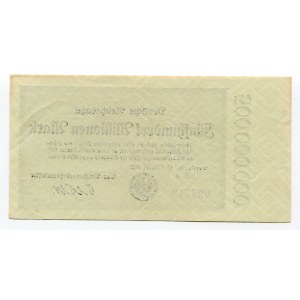 Germany - Weimar Republic Berlin 500 Milliarden Mark 1923