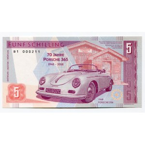 Germany - FRG 5 Schilling 2019 Specimen Porshe 356