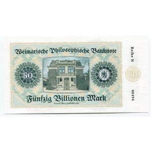 Germany - FRG 50 Billionen Mark 2019 Specimen