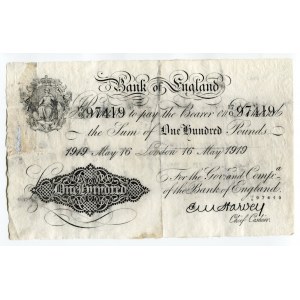 Great Britain 100 Pounds 1919