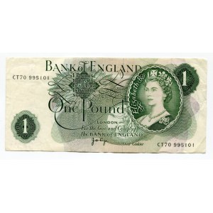 Great Britain 1 Pound 1970 - 1977