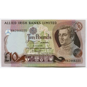 Northern Ireland 10 Pounds 1982 R