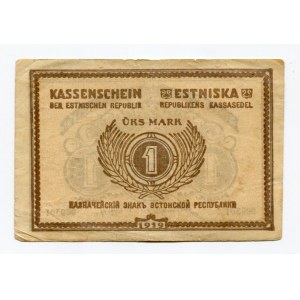 Estonia 1 Mark 1919