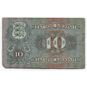 Estonia 10 Krooni 1937 Bank of Estonia