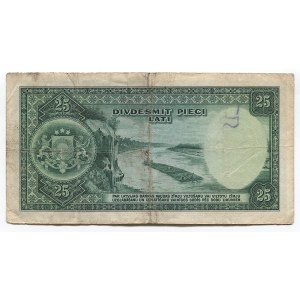 Latvia 25 Latu 1938 Bank of Latvia