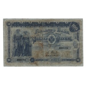 Russia - Finland 100 Gold Mark 1898