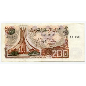 Algeria 200 Dinars 1983