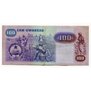 Angola 5000 Novo Kwanza on 100 Kwanzas 1991 (ND)