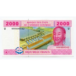Cameroon 2000 Francs 2002