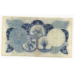 East Africa 20 Shillings 1964 (ND)