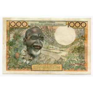 Ivory Coast 1000 Francs 1961