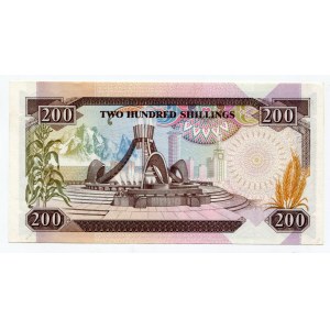 Kenya 200 Shillings 1986