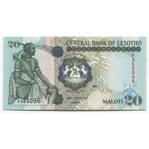 Lesotho 20 Maloti 1999